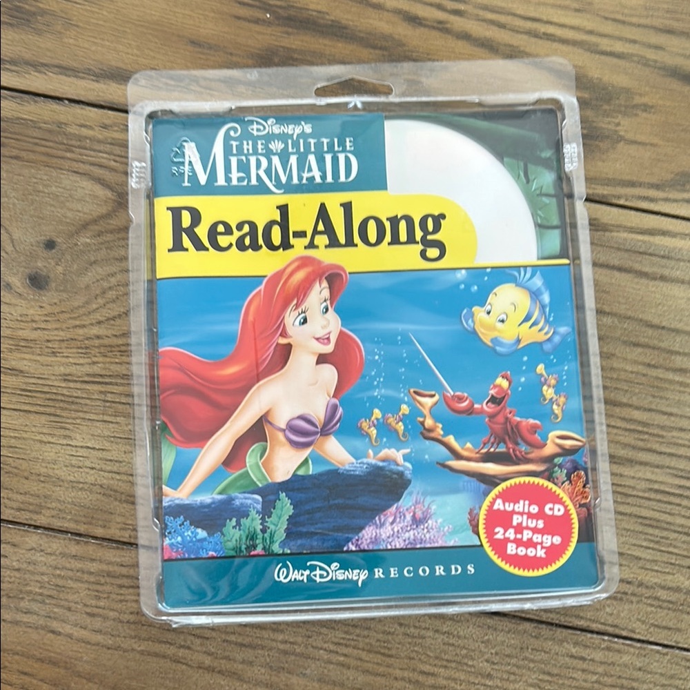 Disney The Little Mermaid Read-Along Set - Red and Blue
